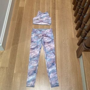 ivivva athletic matching set, very good quality